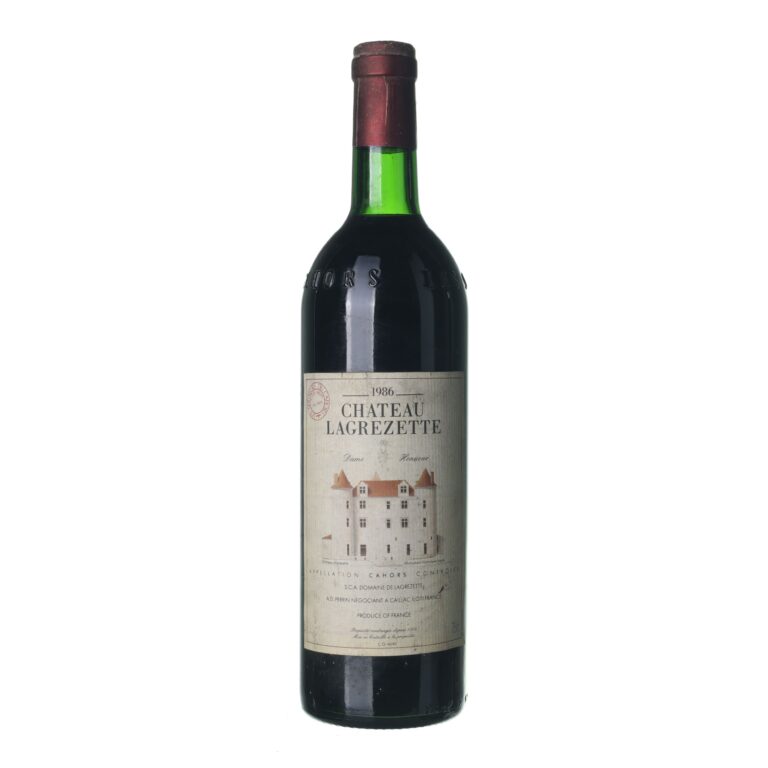 1986 Cahors Chateau Lagrezzete
