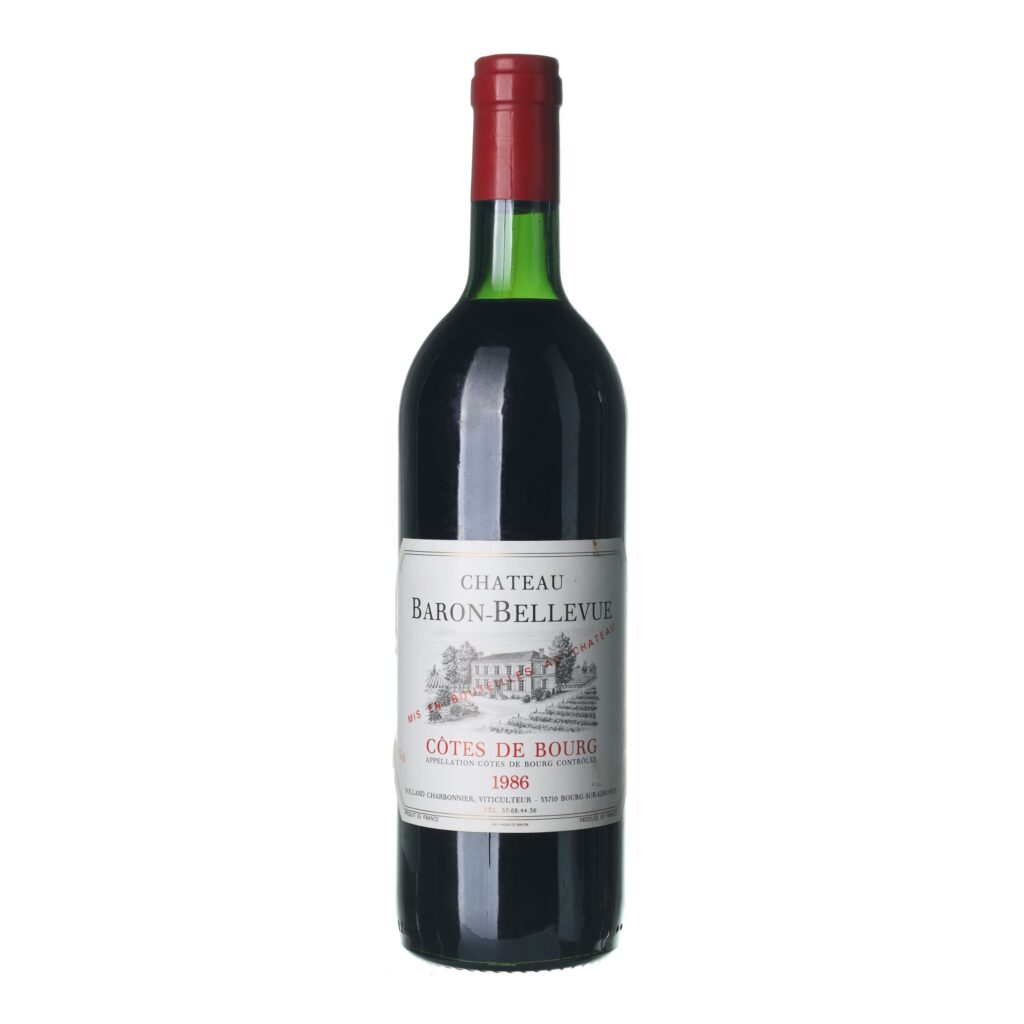 1986 Cotes de Bourg Chateau Baron-Bellevue