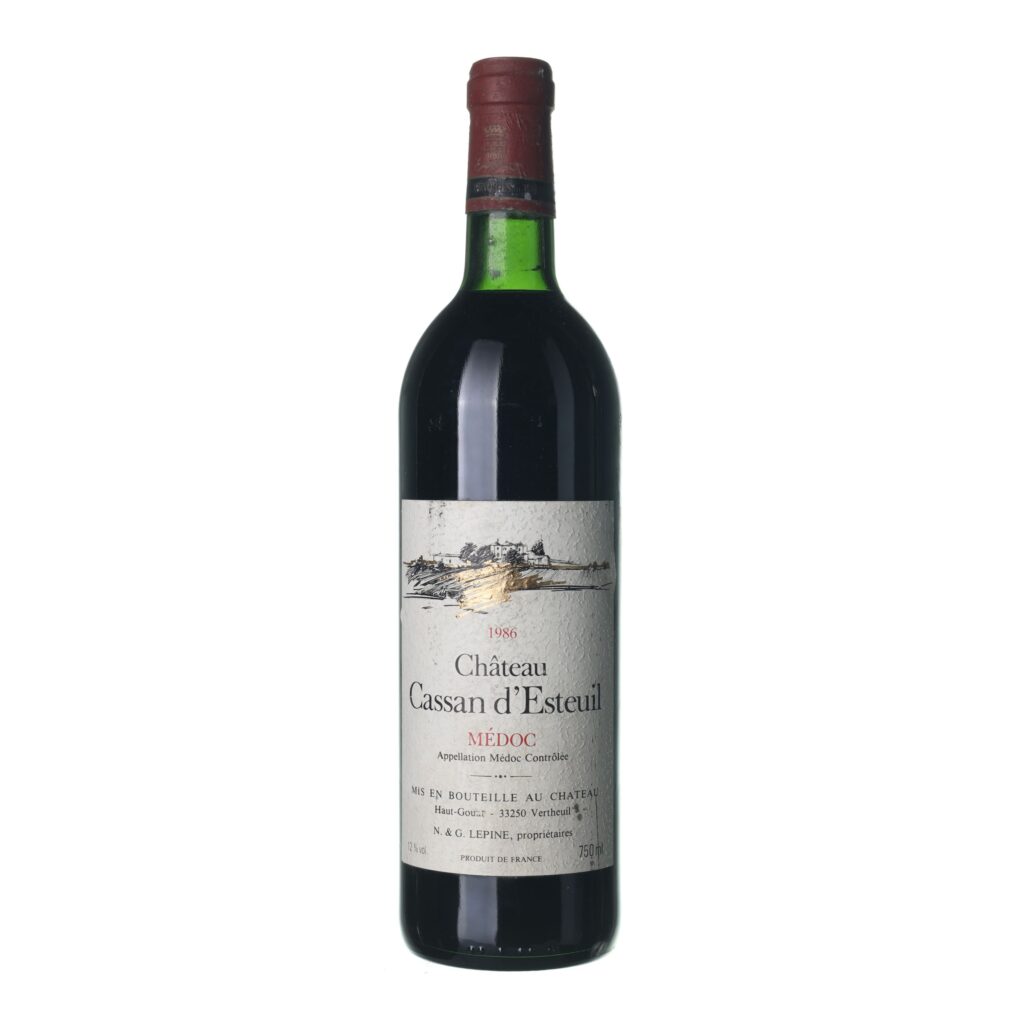 1986 Médoc Chateau Cassan d'Esteuil