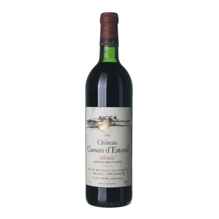 1986 Médoc Chateau Cassan d'Esteuil