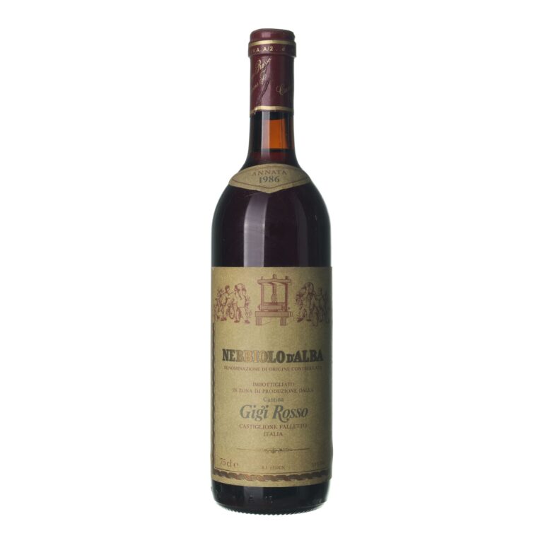 1986 Nebbiolo d´Alba Gigi Rosso