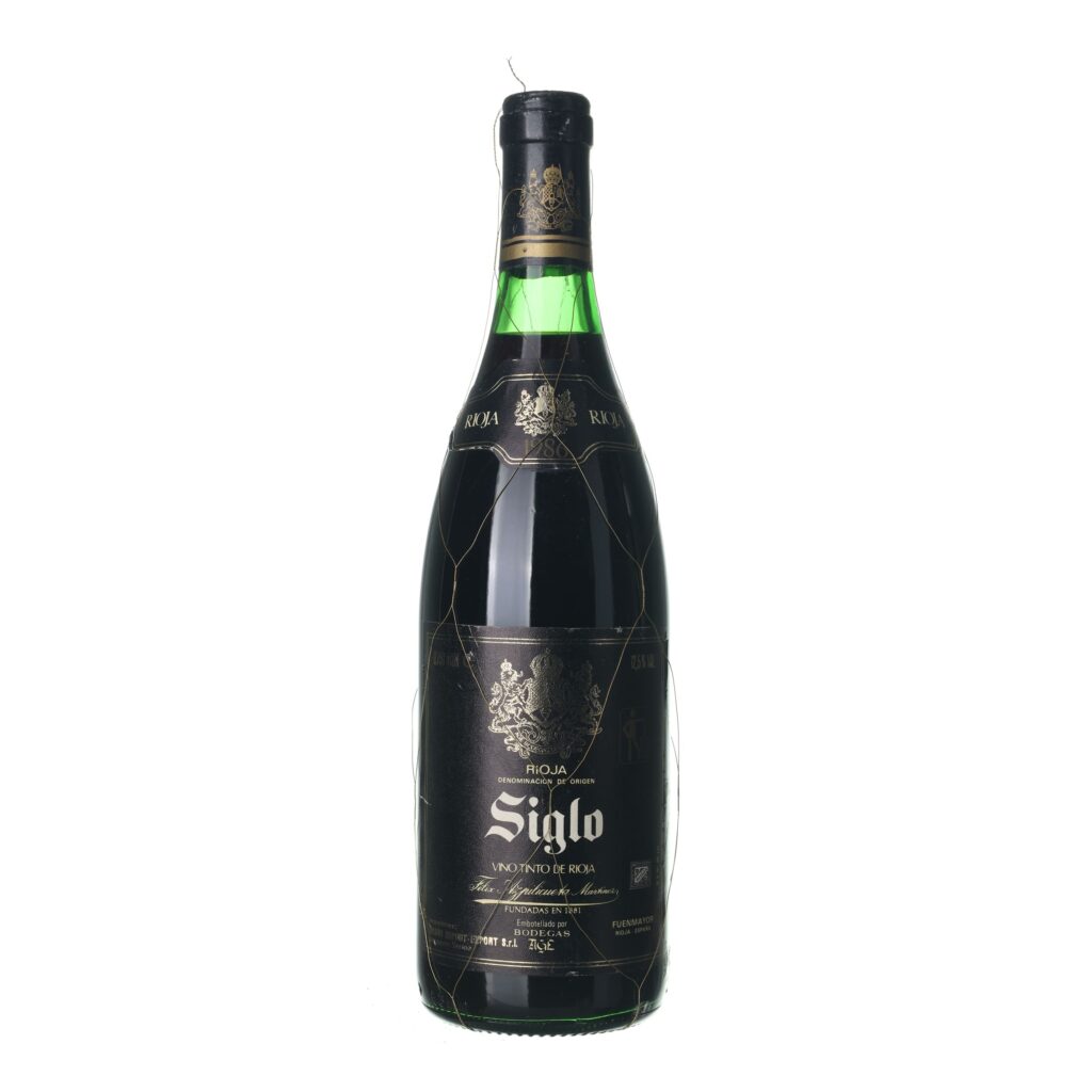1986 Rioja Crianza Siglo