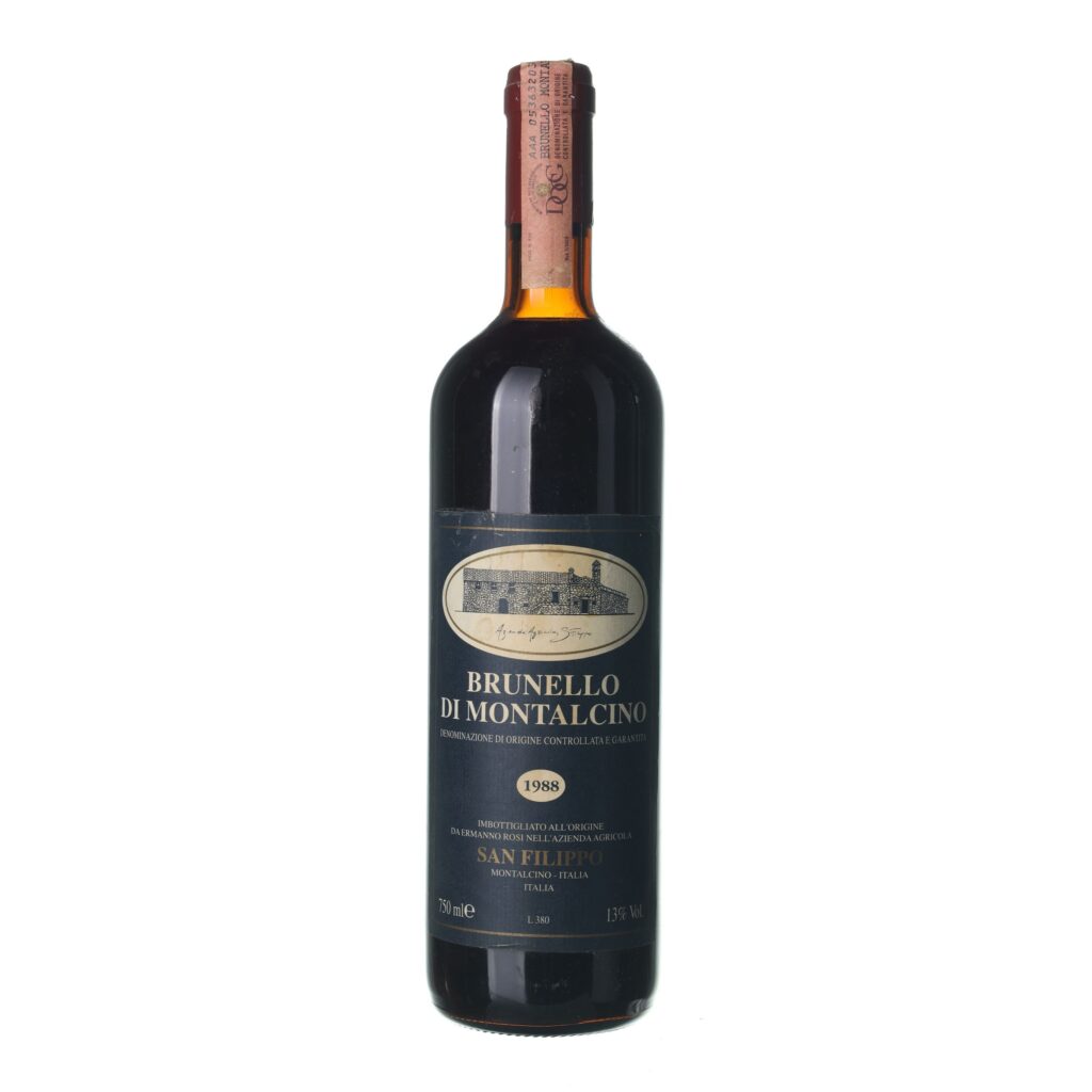 1988 Brunello di Montalcino San Filippo