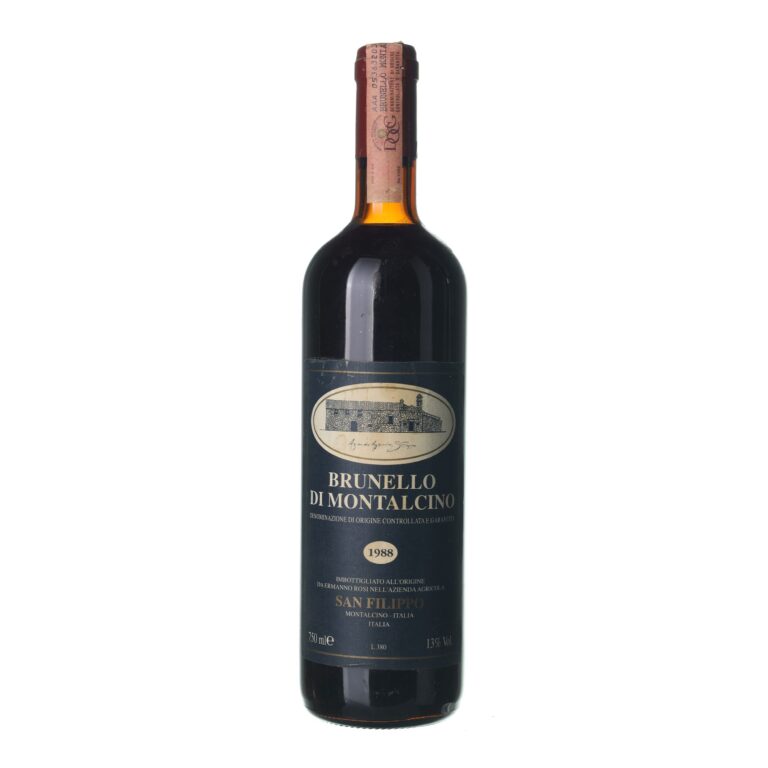 1988 Brunello di Montalcino San Filippo