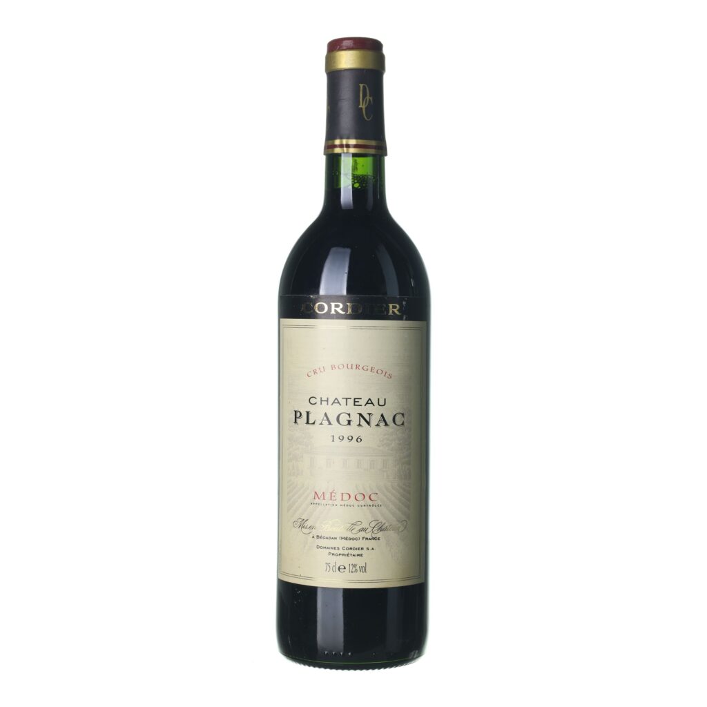 1996 Médoc Cru Bourgeois Chateau Plagnac