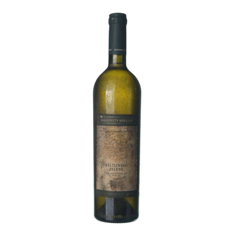 2007 Veltlínské zelené / Grüner Veltliner Pozdní sběr Dobré Pole, Daniel Mikrosvín Mikulov