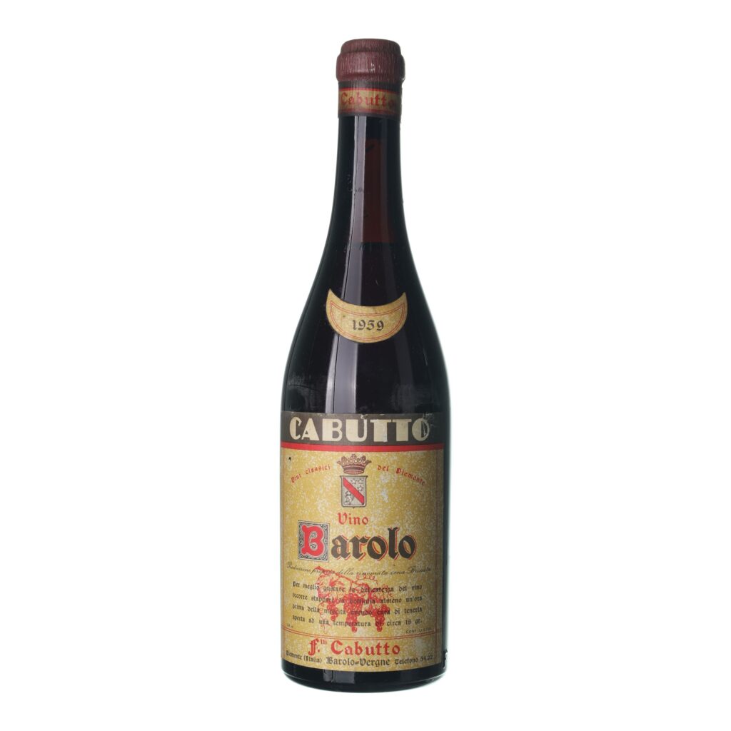 1959 Barolo Cabutto