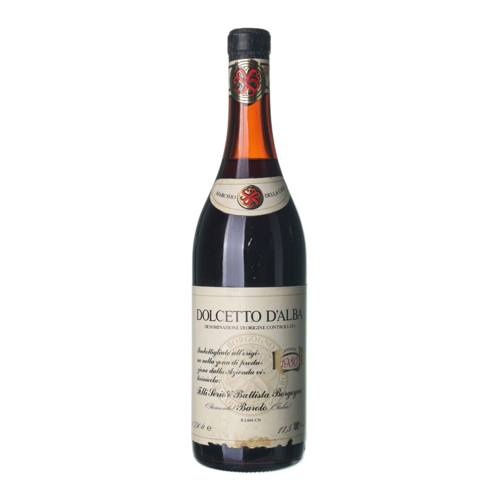 1980 Dolcetto d´Alba Fratelli Serio & Battista Borgogno