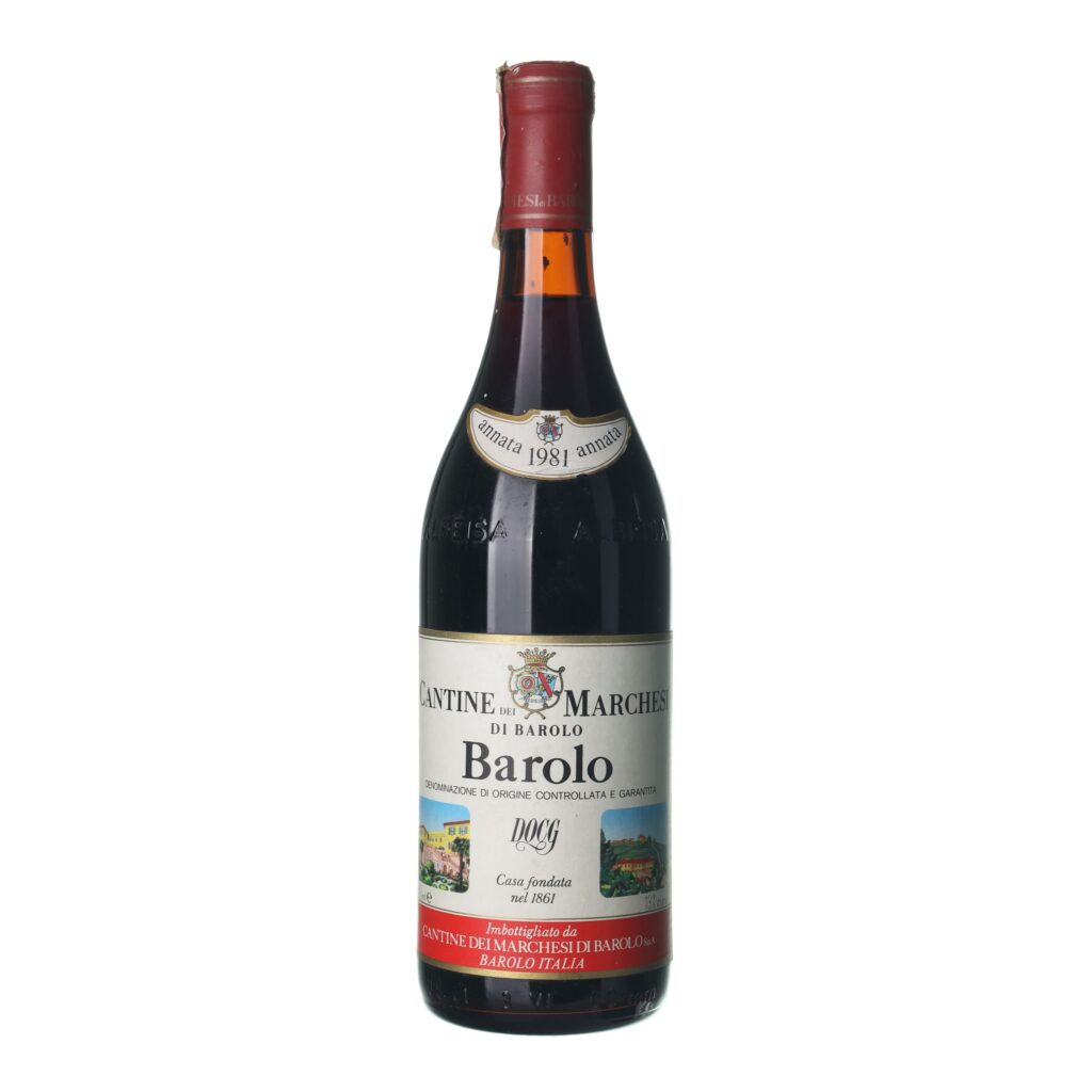 1981 Barolo Marchesi di Barolo