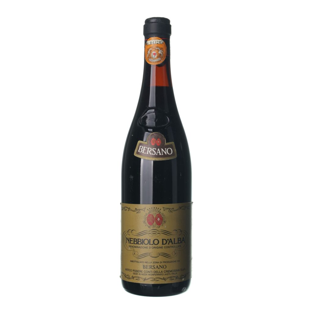 1981 Nebbiolo d´Alba Bersano