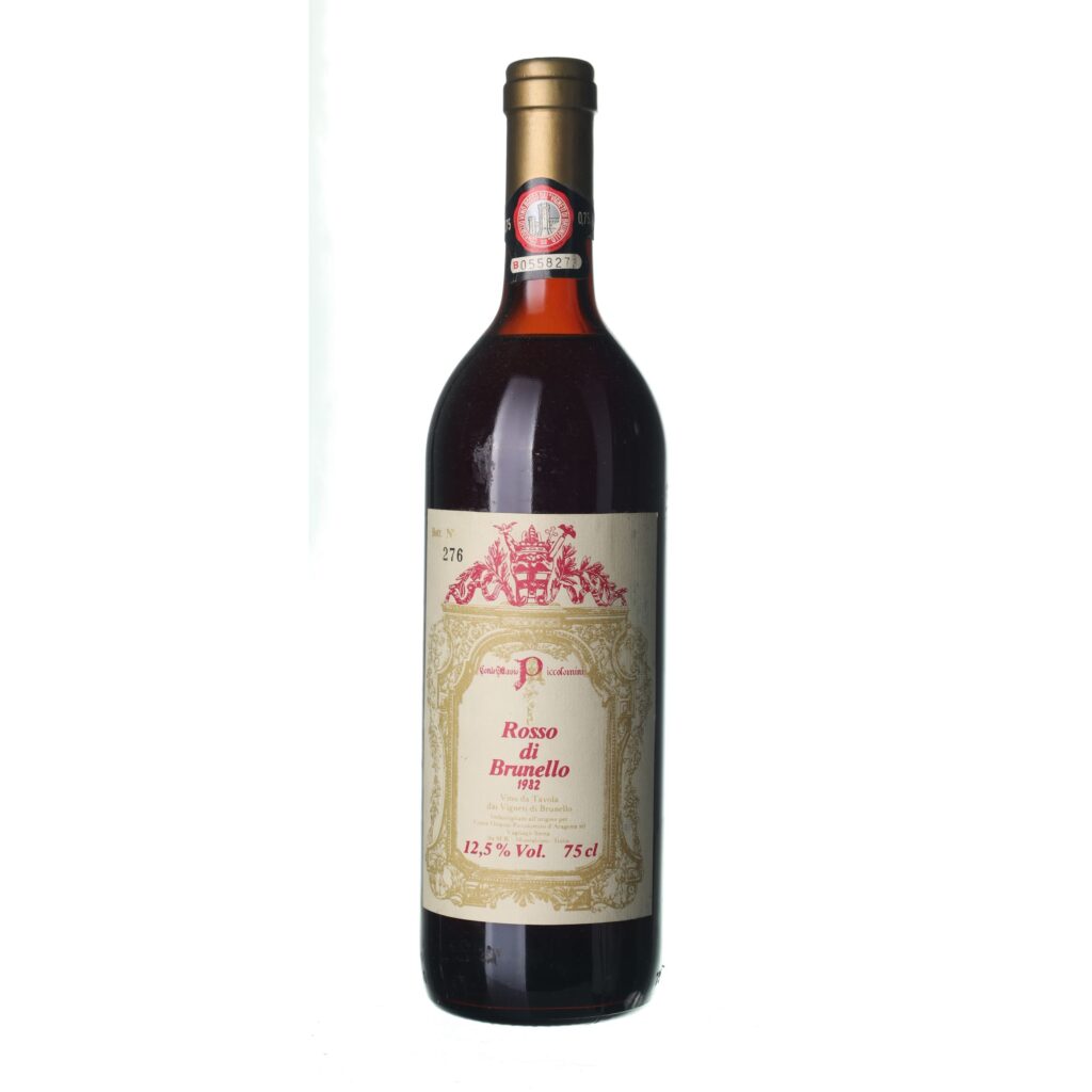 1982 Vino Rosso di Brunello Conte Ottavio Piccolomini