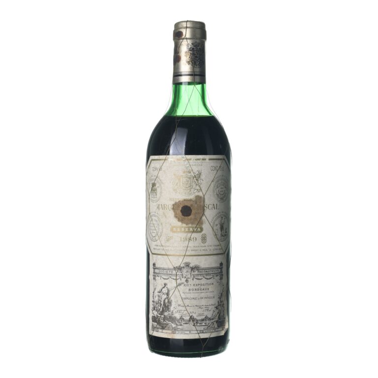 1989 Rioja Reserva Marqués de Riscal