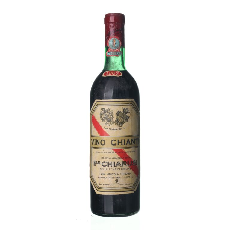 1962 Chianti Fratelli Chiarusi