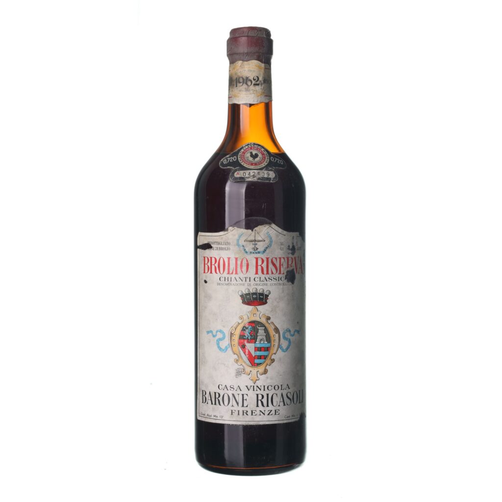 1962 Chianti Riserva Barone Ricasoli