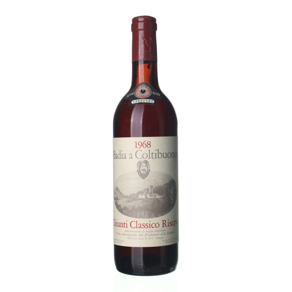 1968 Chianti Riserva Badia a Coltibuono