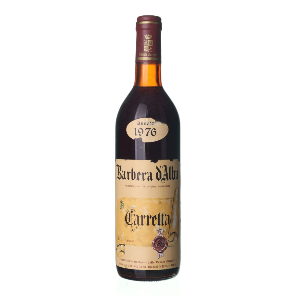 1976 Barbera d´Alba Tenuta Carretta