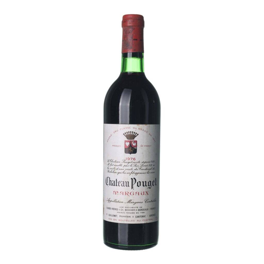 1976 Margaux Grand Cru Chateau Pouget