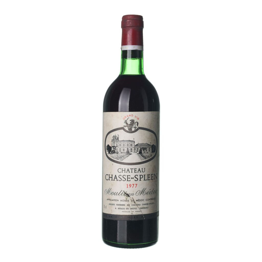 1977 Moulis en Médoc Chateau Chasse Spleen