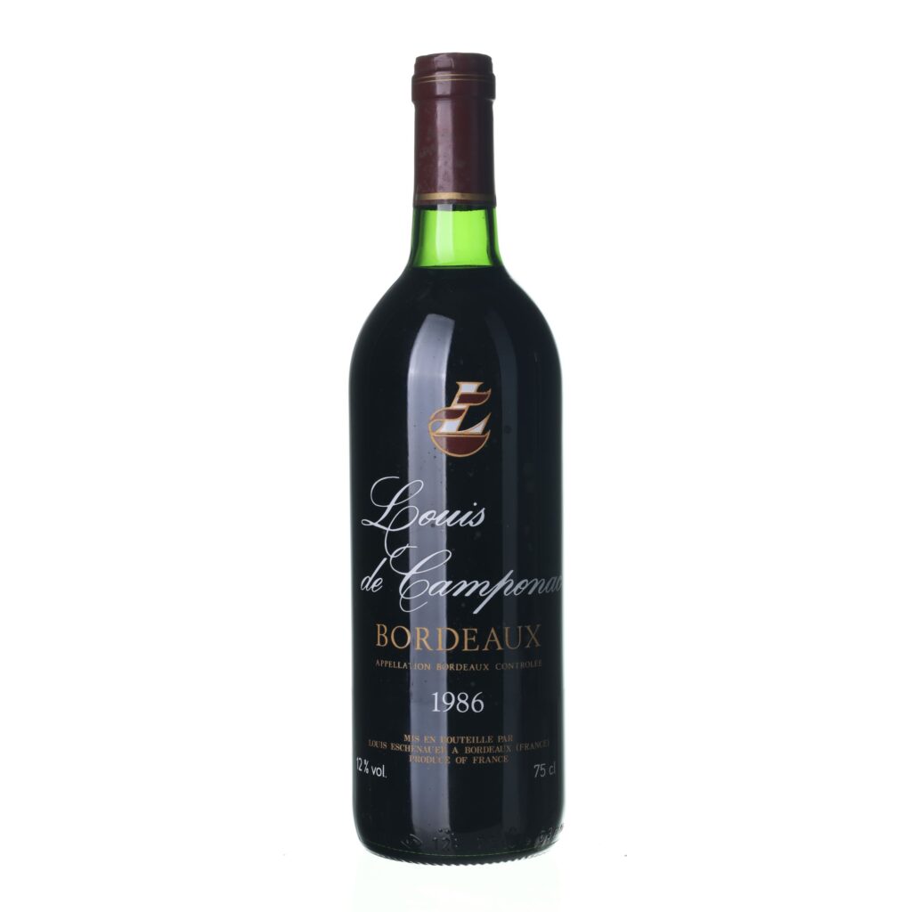 1986 Bordeaux Louis Eschenauer
