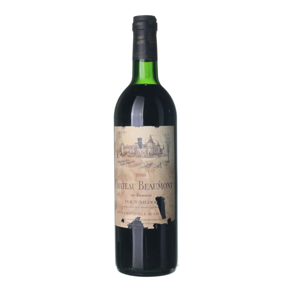 1986 Haut-Médoc Cru Bourgeois Chateau Beaumont