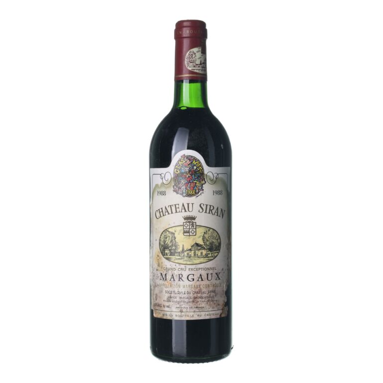 1988 Margaux Grand Cru Chateau Siran