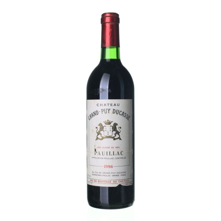 1986 Pauillac Chateau Grand Puy Ducasse