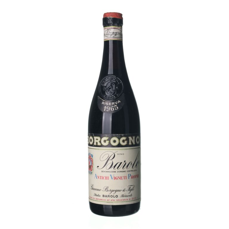 1965 Barolo Riserva Giacomo Borgogno & Figli