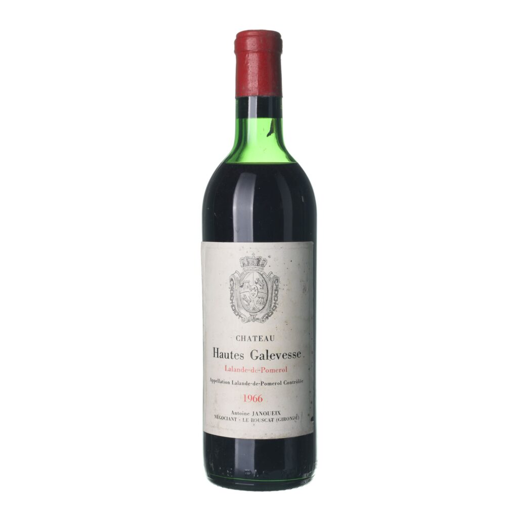 1966 Lalande de Pomerol Chateau Hautes Galevesse