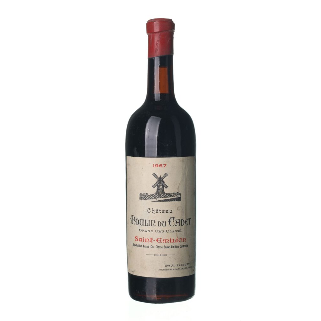 1967 Saint-Émilion Grand Cru Chateau Vieux Moulin du Cadet