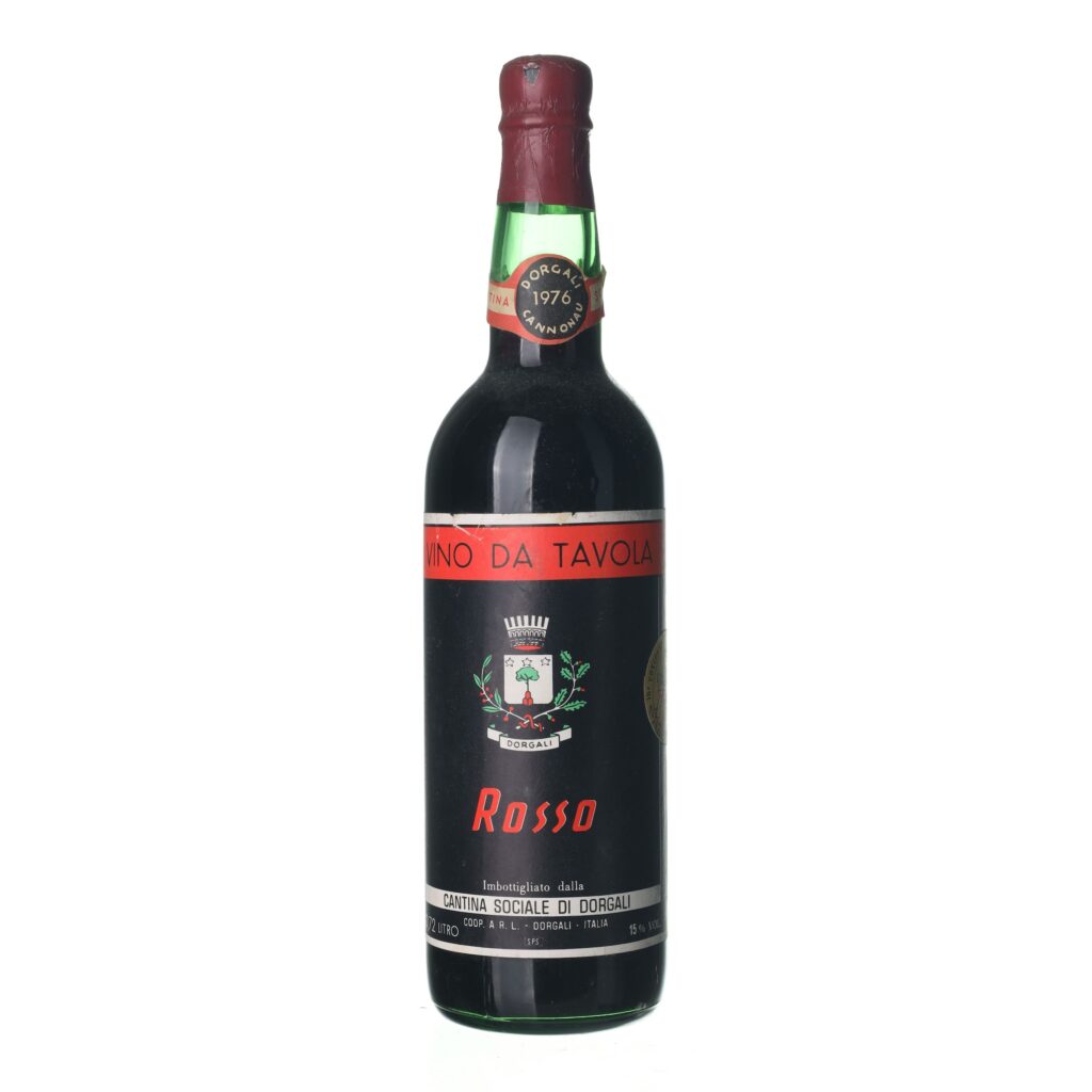 1976 Rosso Cantina Sociale di Dorgali