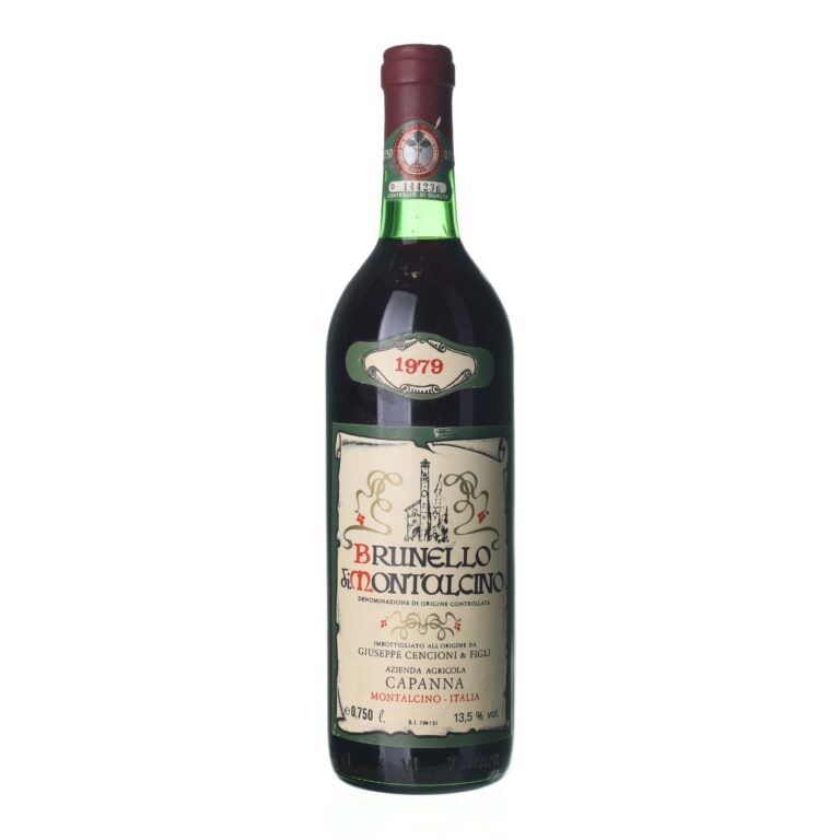 1979 Brunello di Montalcino Capanna