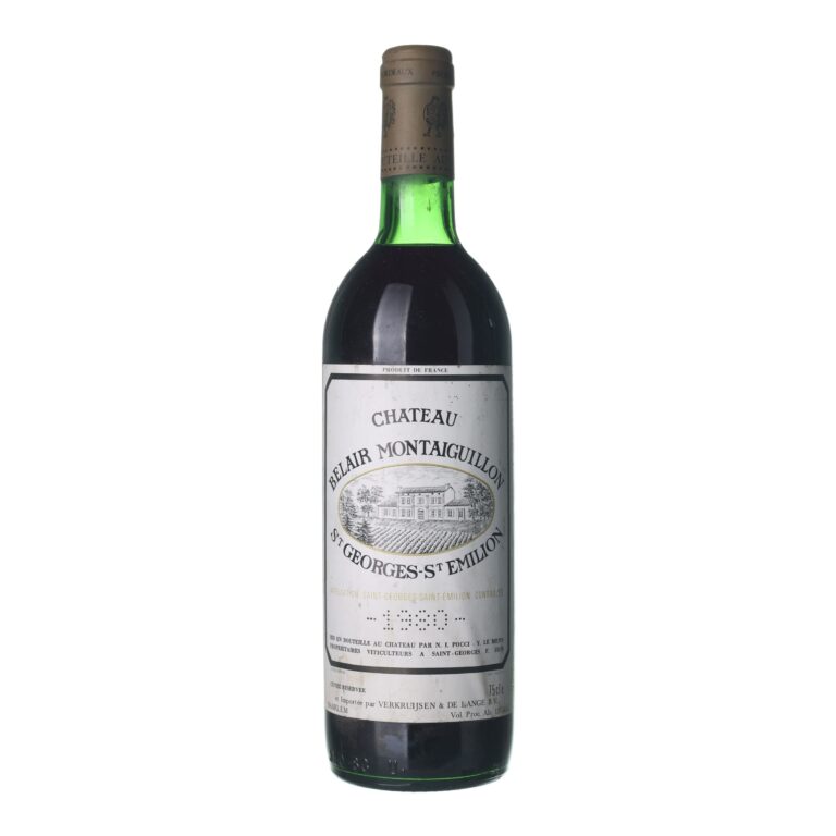 1980 Saint-Émilion Chateau Belair Montaiguillon