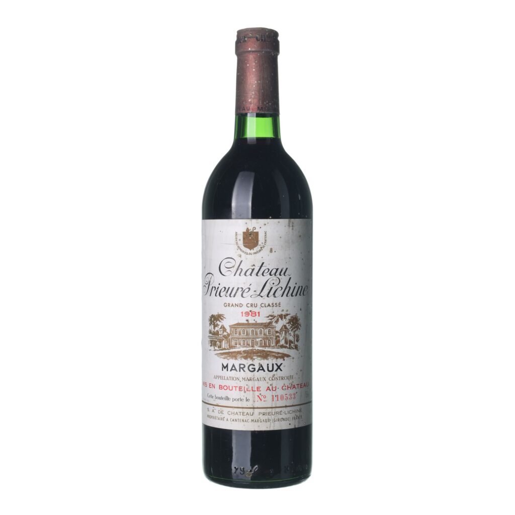 1981 Margaux Grand Cru Chateau Prieuré-Lichine