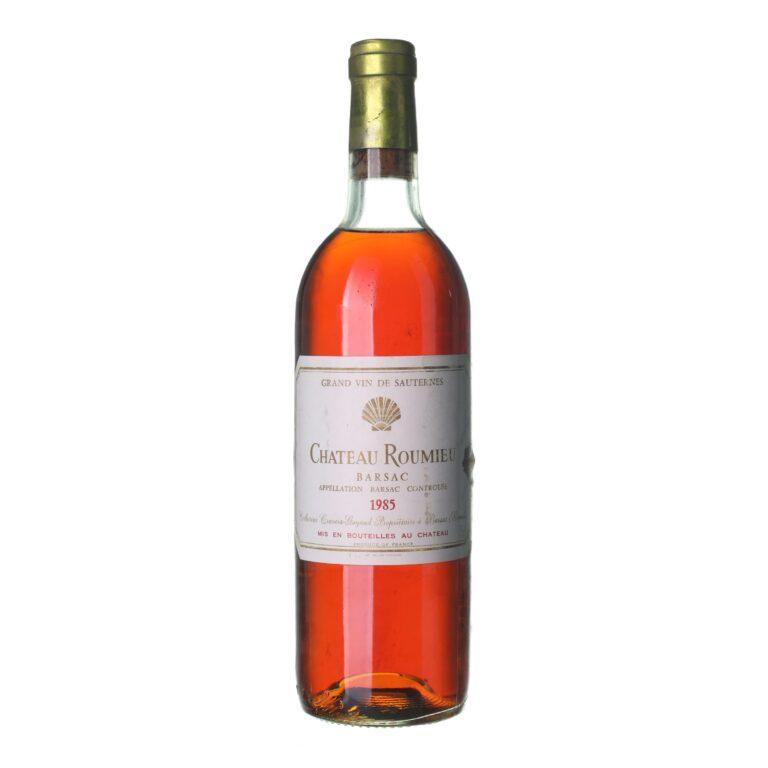 1985 Barsac Chateau Roumieu