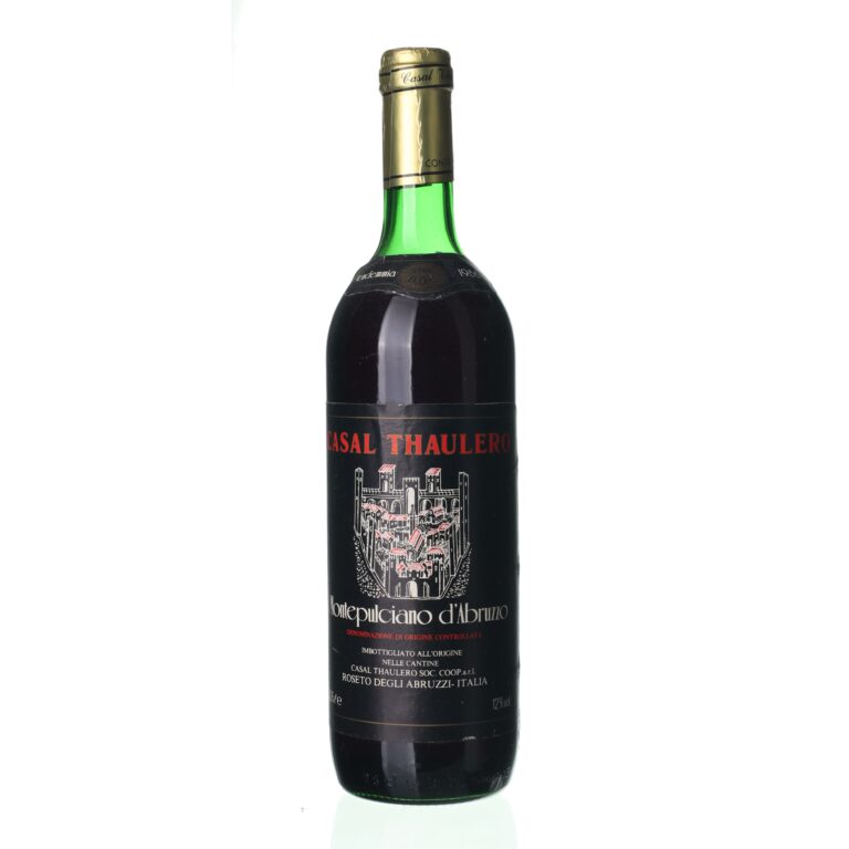 1986 Montepulciano d´Abruzzo Casal Thaulero