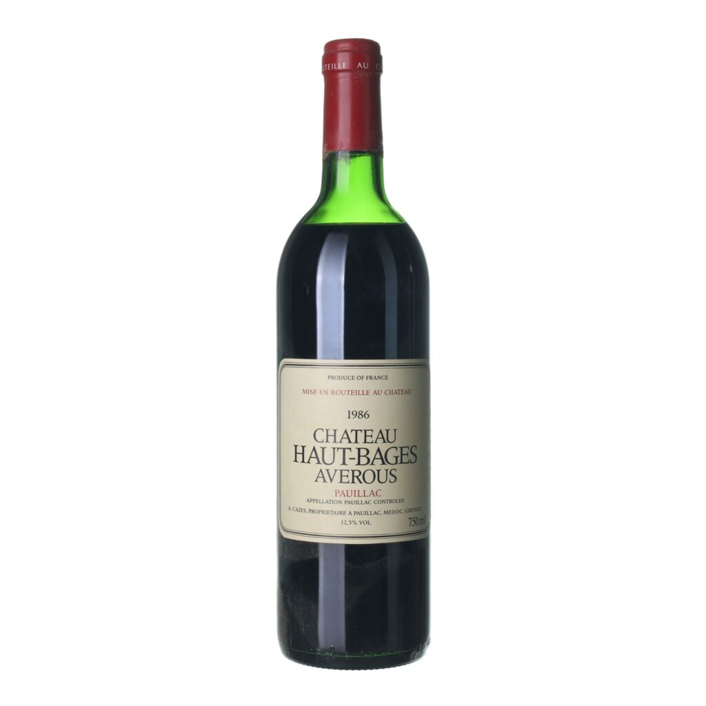1986 Pauillac Chateau Haut-Bages Averous