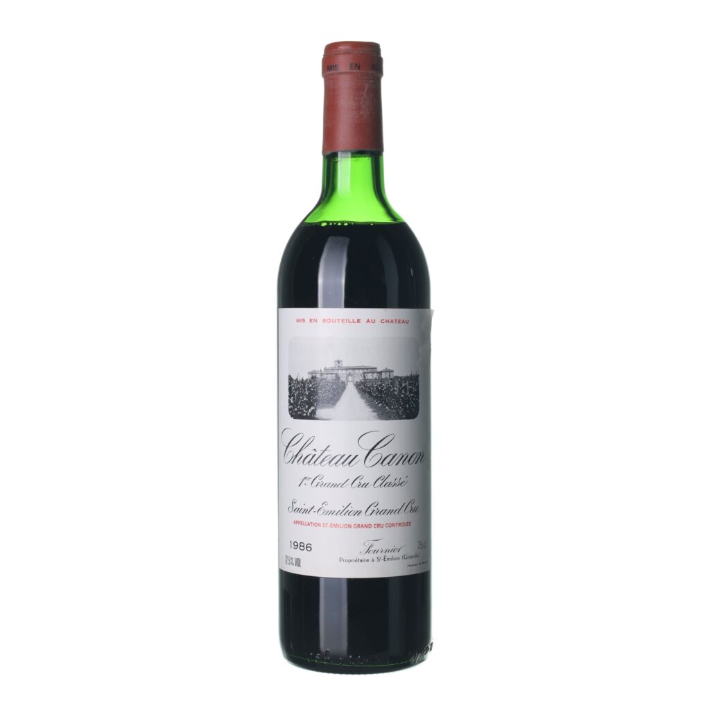 1986 Saint-Émilion Grand Cru Chateau Canon