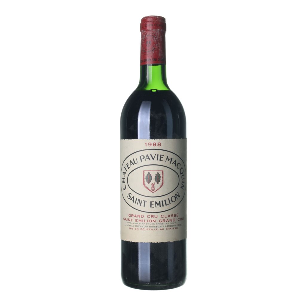 1988 Saint-Émilion Grand Cru Chateau Pavie Macquin
