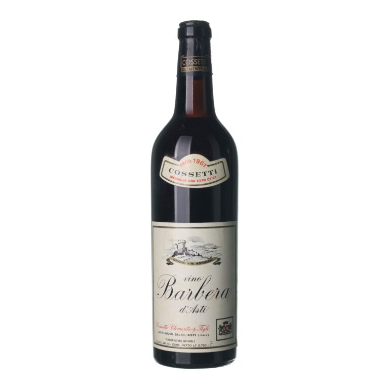 1961 Barbera d´Asti Cossetti Clemente & Figli