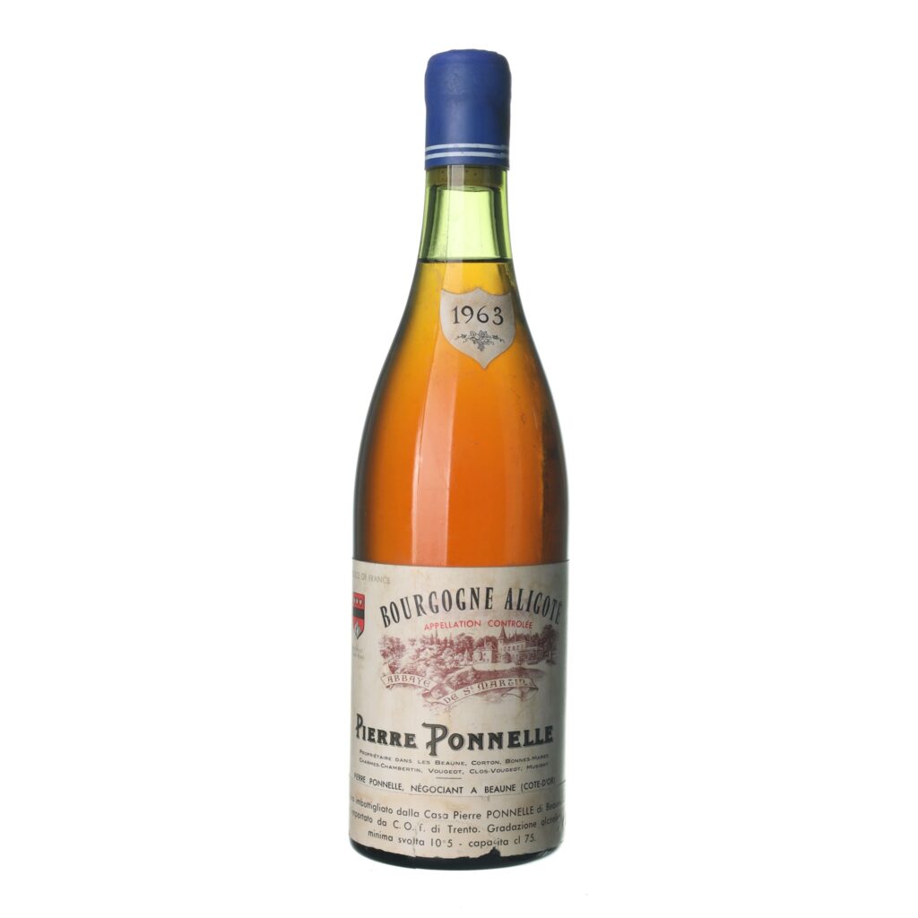 1963 Bourgogne Aligote Pierre Ponnelle