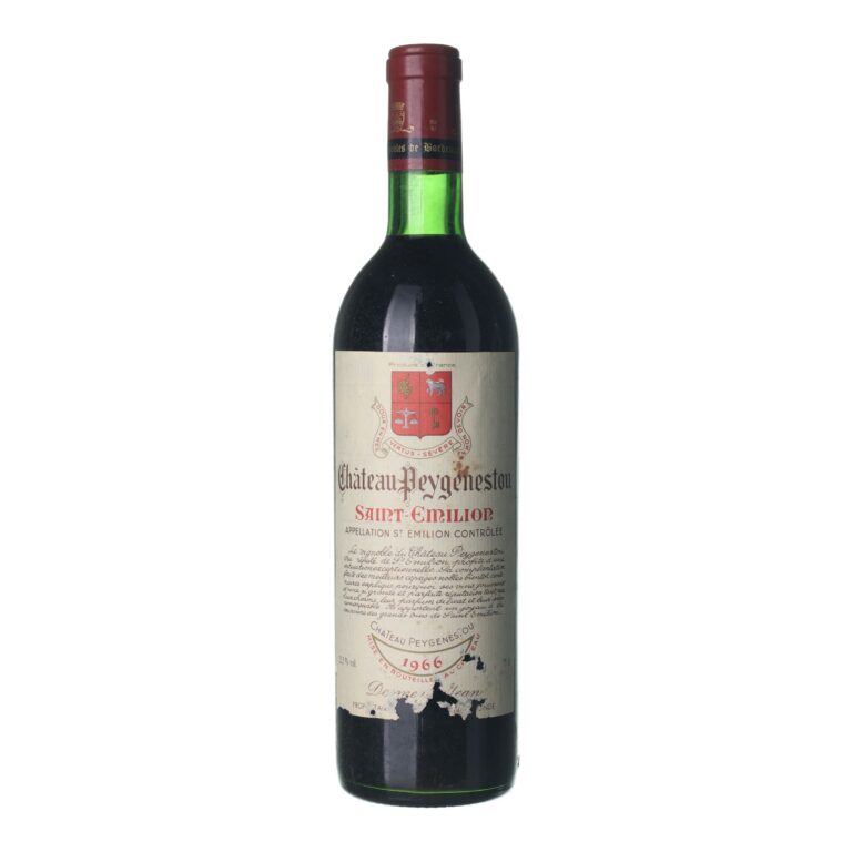 1966 Saint-Émilion Chateau Peygenestou