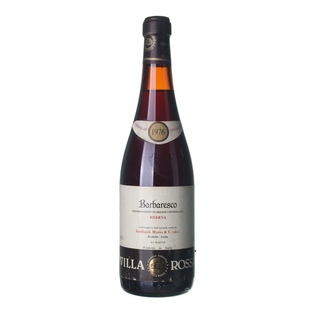 1976 Barbaresco Riserva Villa Rossa