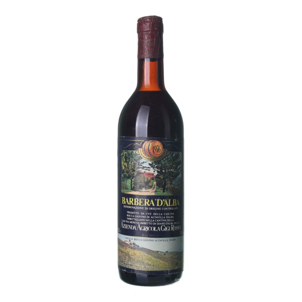 1976 Barbera d´Alba Gigi Rosso