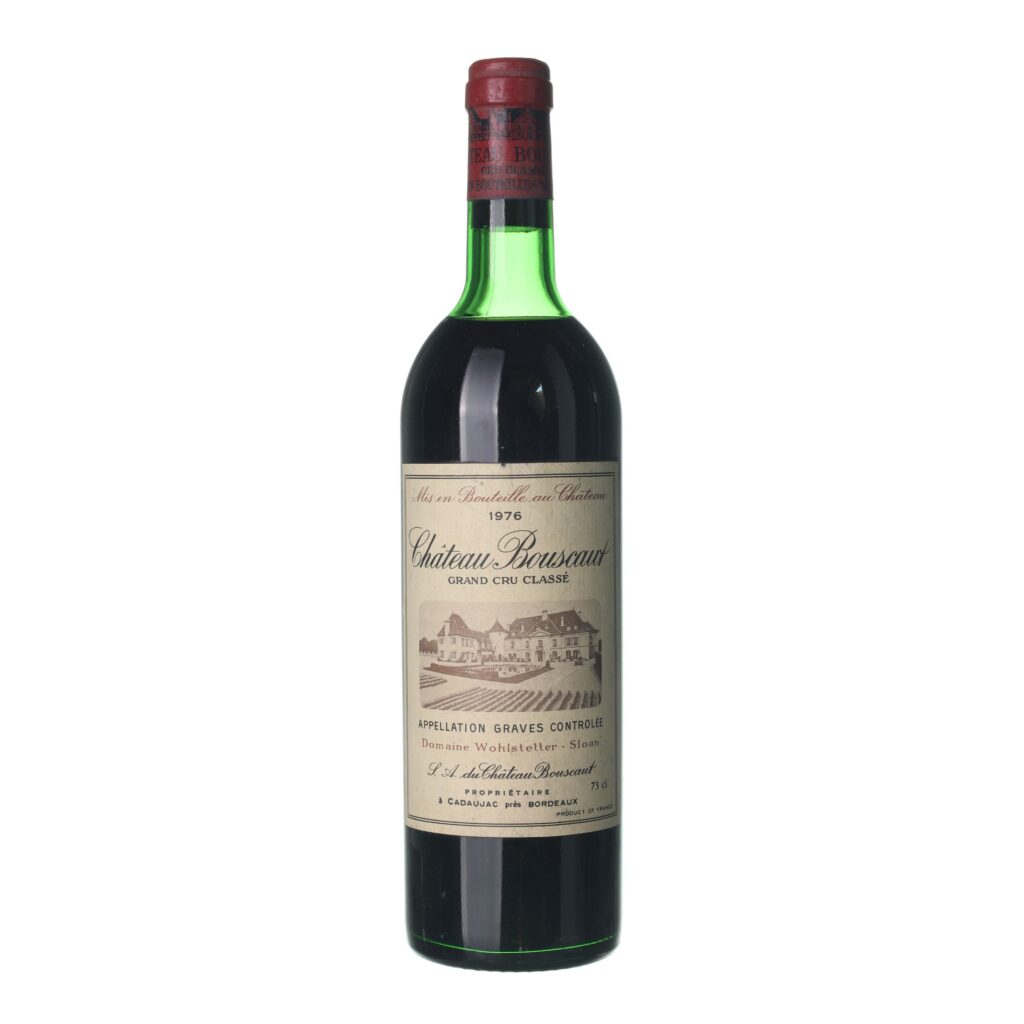 1976 Graves Grand Cru Chateau Bouscaut