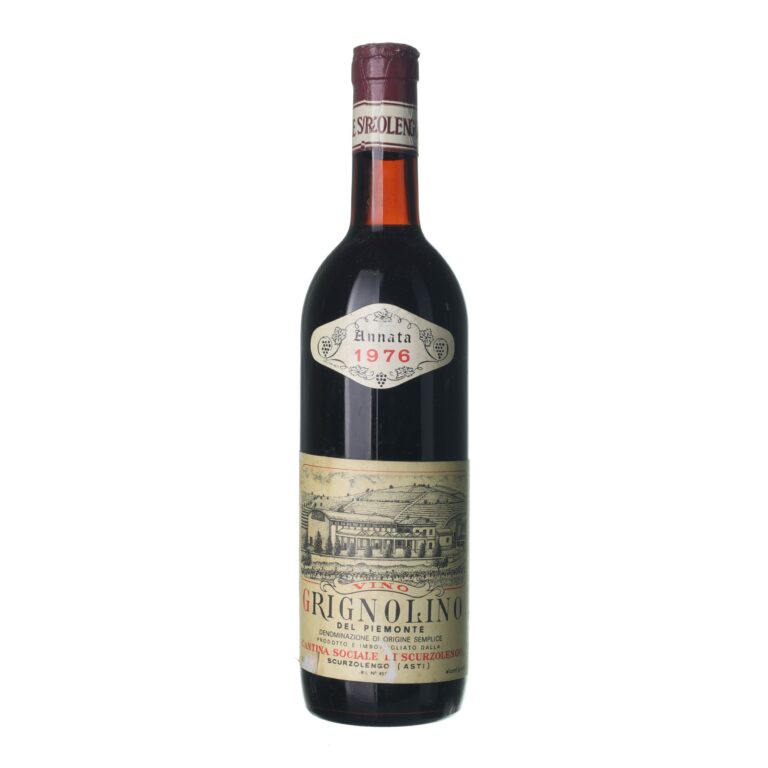 1976 Grignolino Cantina Sociale di Scurzolengo