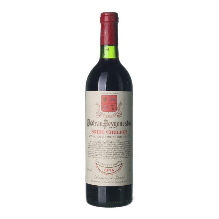 1976 Saint-Émilion Chateau Peygenestou