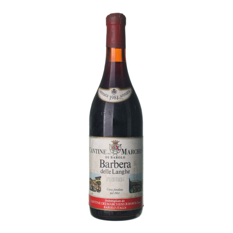 1981 Barbera delle Langhe Marchesi di Barolo