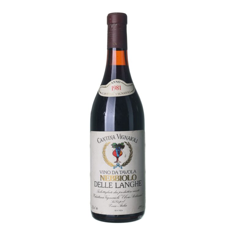 1981 Nebbiolo delle Langhe Cantina Vignaioli