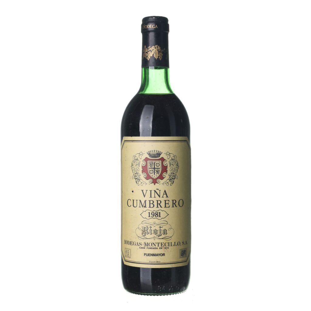 1981 Rioja Crianza Montecillo