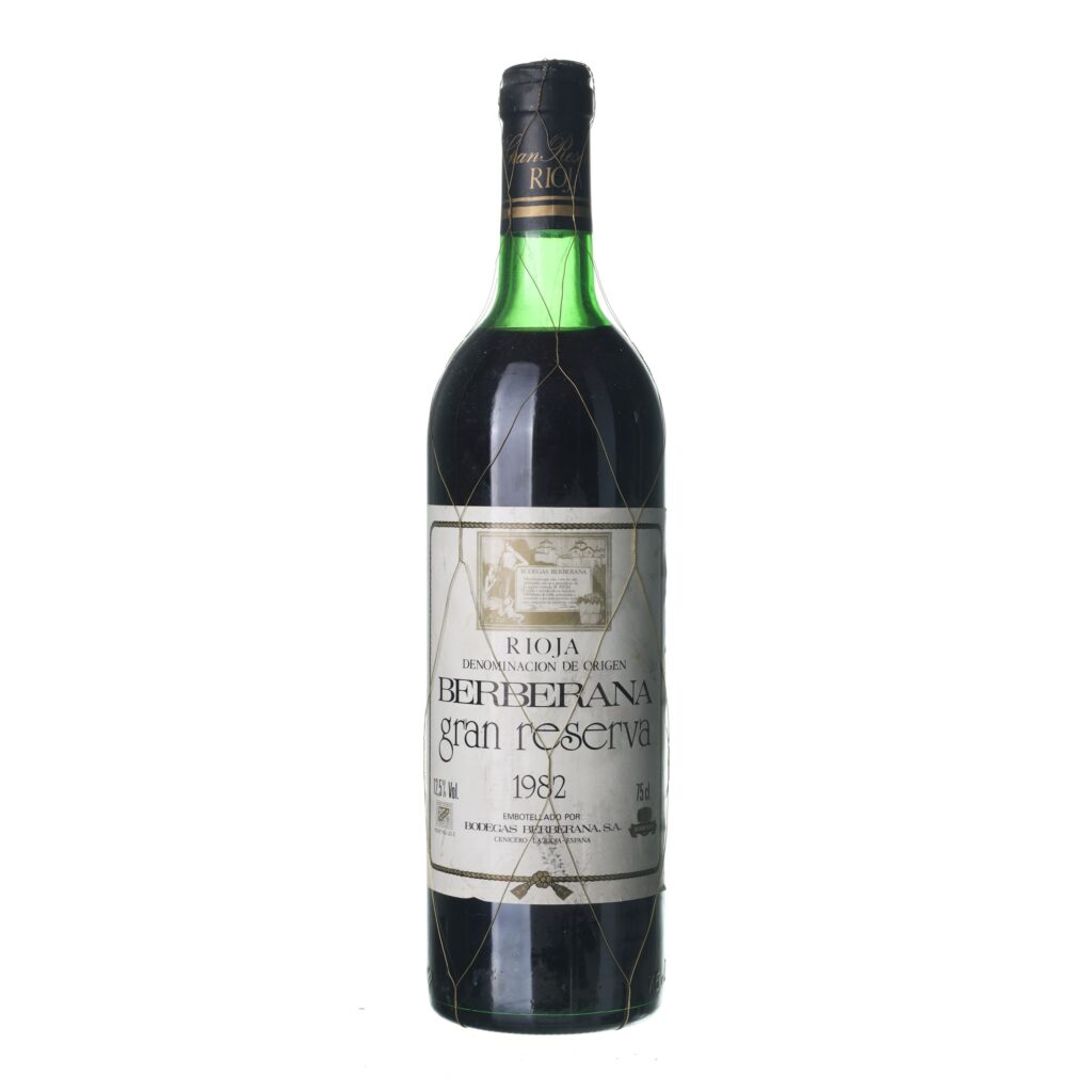 1982 Rioja Gran Reserva Berberana